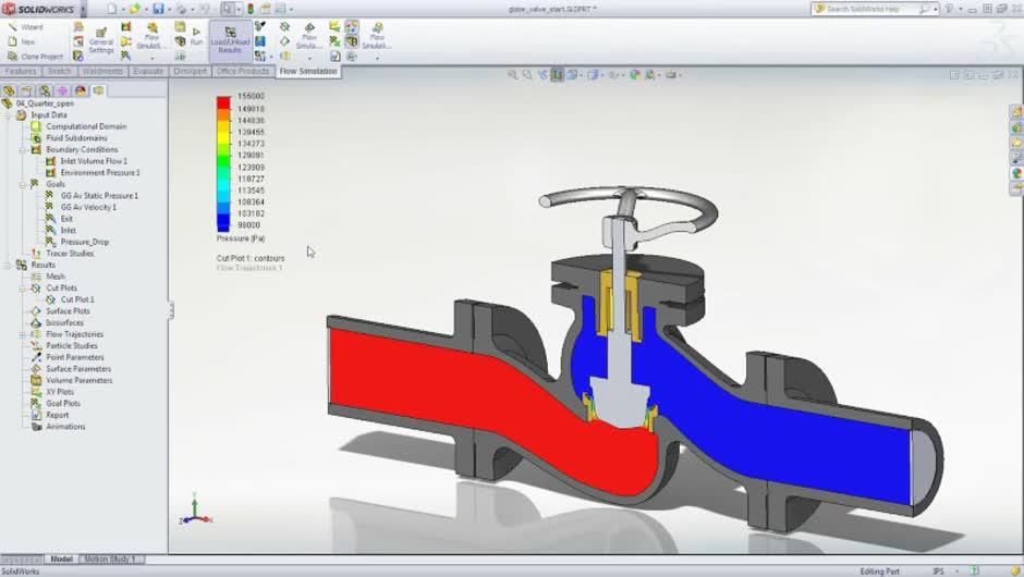 SolidWorks Simulation Capabilities - Flow Simulation