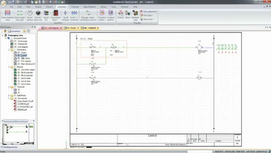 First Look - SolidWorks Electrical Schematics