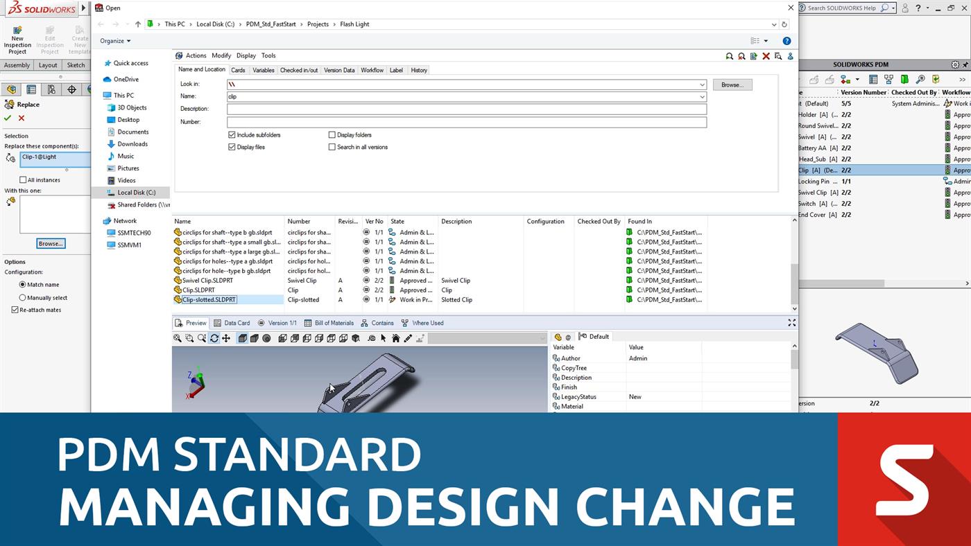 SOLIDWORKS PDM Standard Explained - Managing Design Change