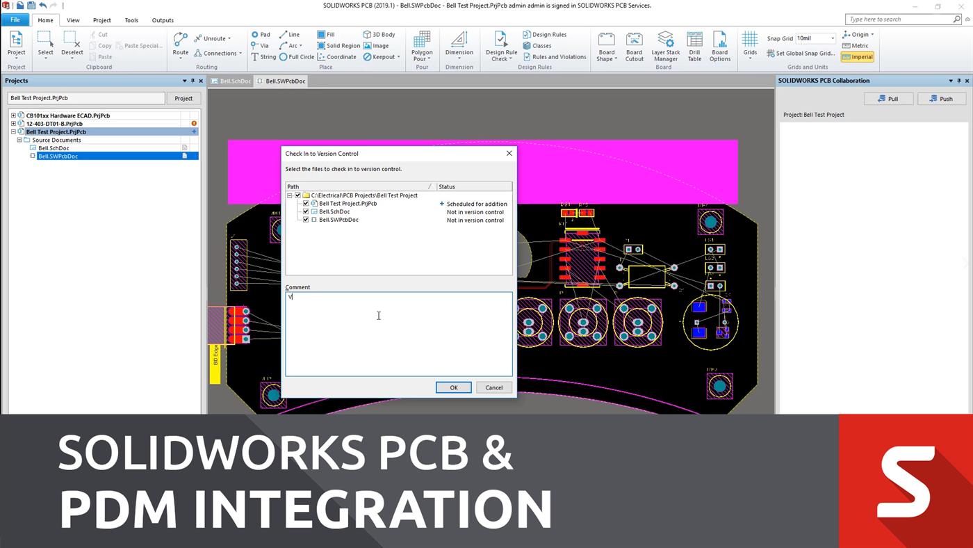 SWPCB PDM Integration