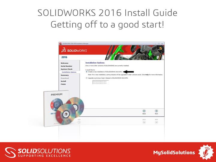 solidworks 2016 download and install