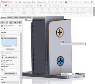 SOLIDWORKS Smart Fasteners