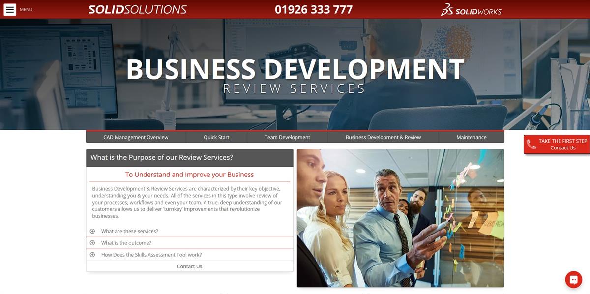 Business Development Review Services Solid Solutions