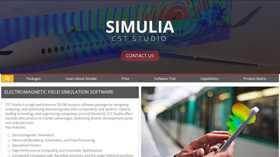 SIMULIA - Electromagnetic field simulation software