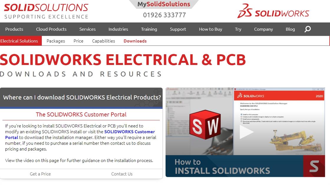 solidworks electrical software download