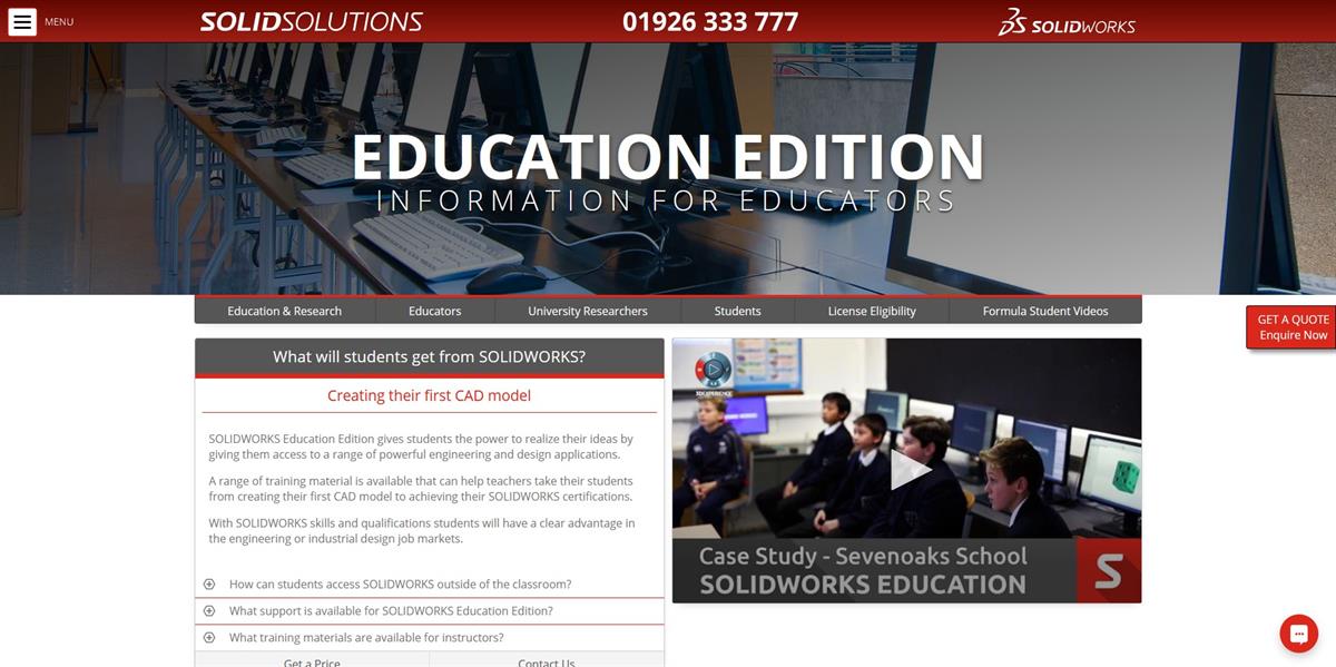solidworks educator download