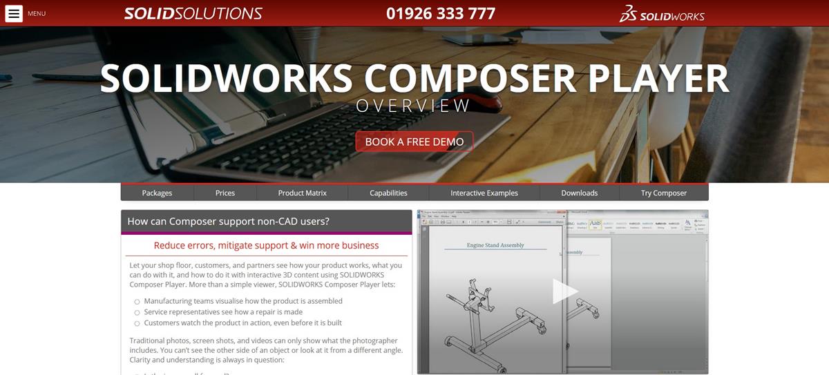 solidworks composer free trial download