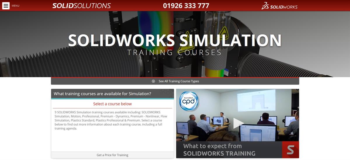 SolidWorks Simulation Training | Solid Solutions